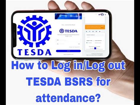 how to time in in bsrs tesda